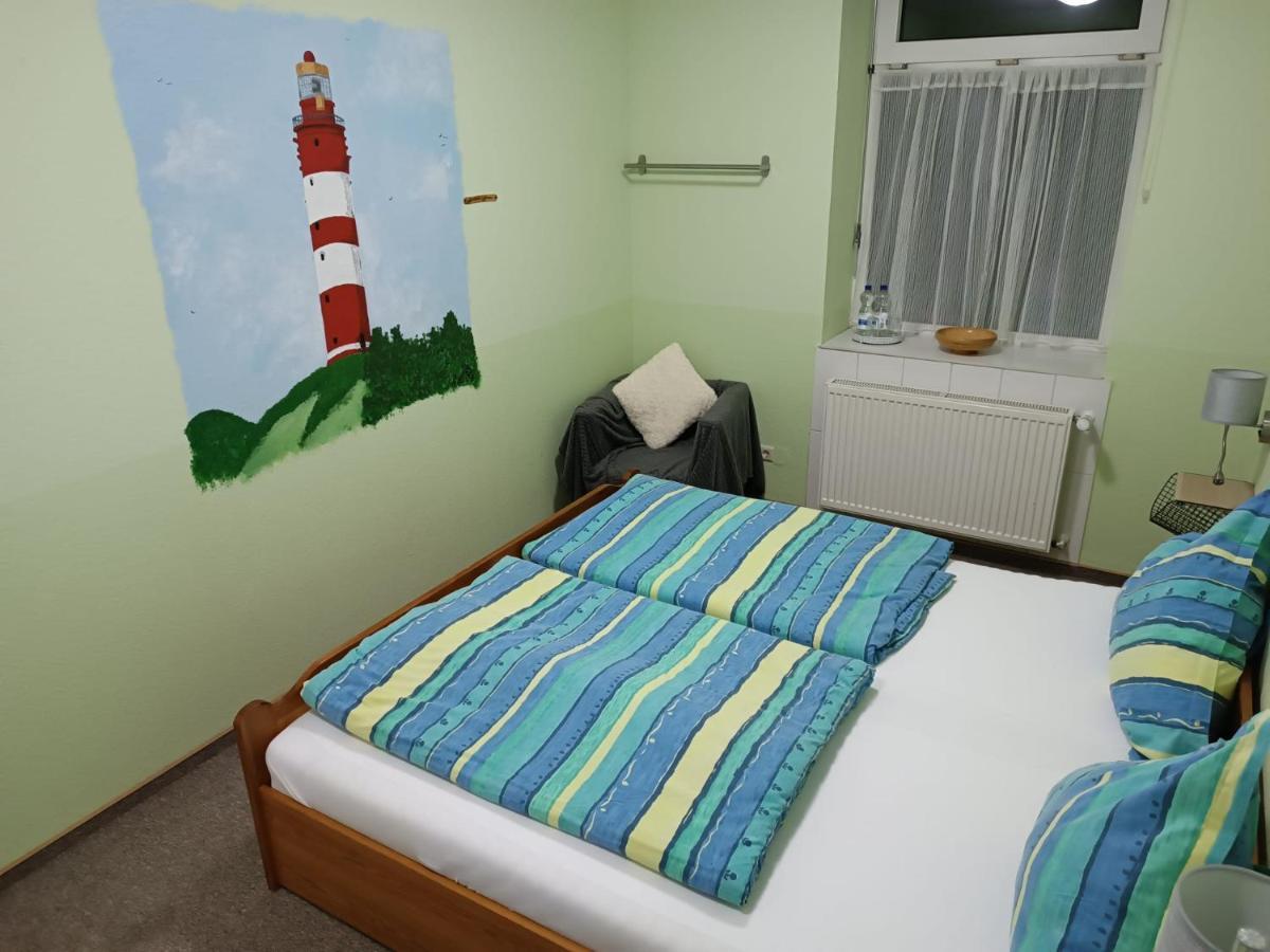 Ferien Wohnung -Leuchtturm Oldenswort Eksteriør billede